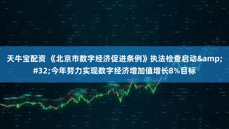 天牛宝配资 《北京市数字经济促进条例》执法检查启动 今年努力实现数字经济增加值增长8%目标